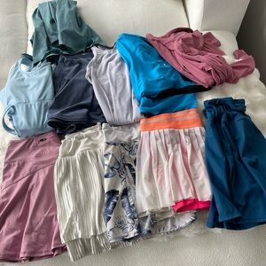 Women’s tennis clothes lot